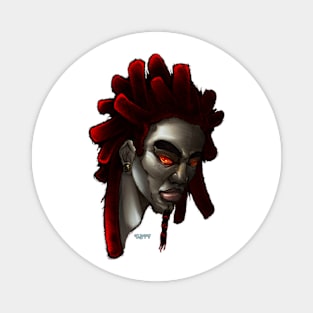 Blood King Portrait Magnet